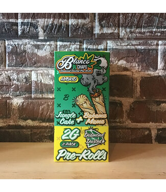 Chapo Blanco 2g Two Pack Pre-roll Jungle Cake/Bahama Mama - Hybrid