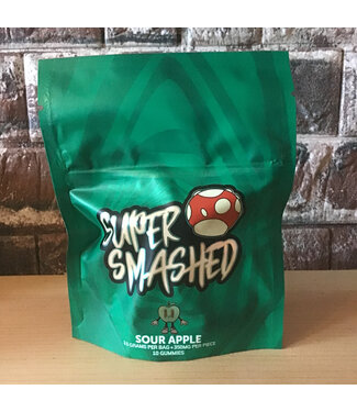 Super Smashed Sour Apple Gummies 10 Pack