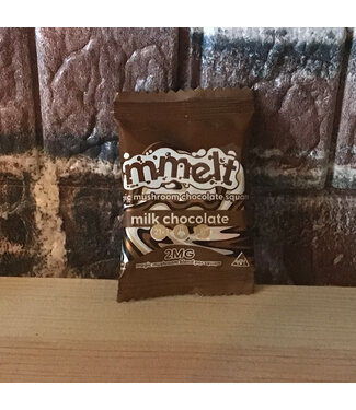 Mmelt Milk Chocolate Mushroom Chocolate Square