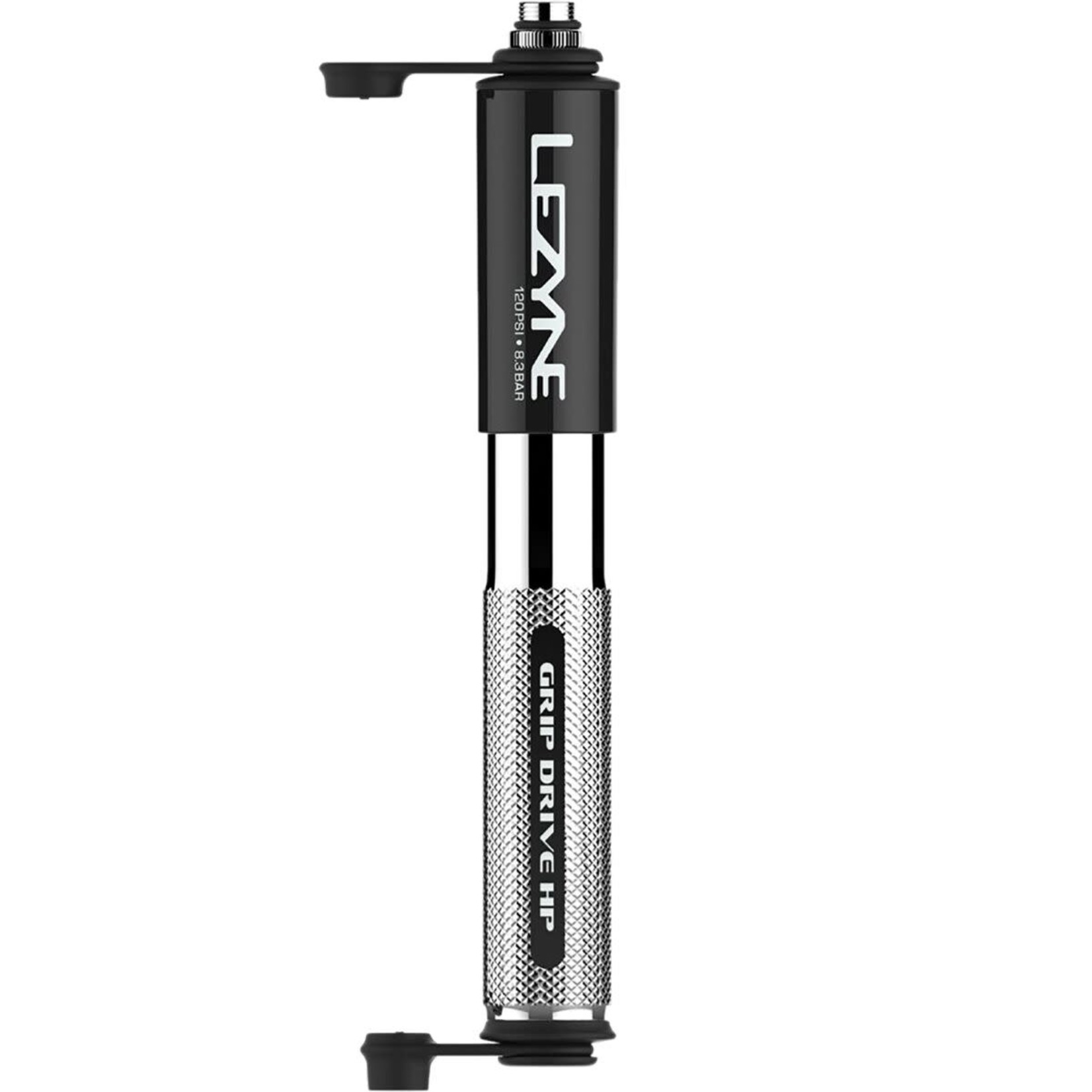 Experiment Vorming Bewusteloos Lezyne Grip Drive HP Hand Pump Medium Silver - SoCal Bike - Oceanside bike  shop, ebikes for sale