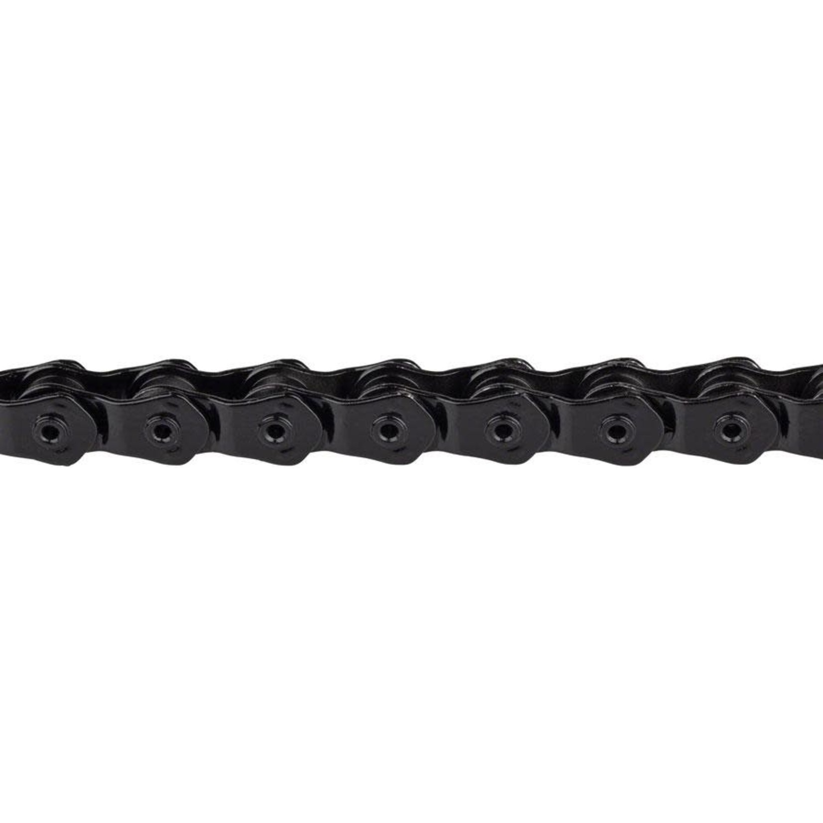 KMC KMC HL1 Wide Chain - Single Speed 1/2" x 1/8", 100 Links, Half Link Chain, Black