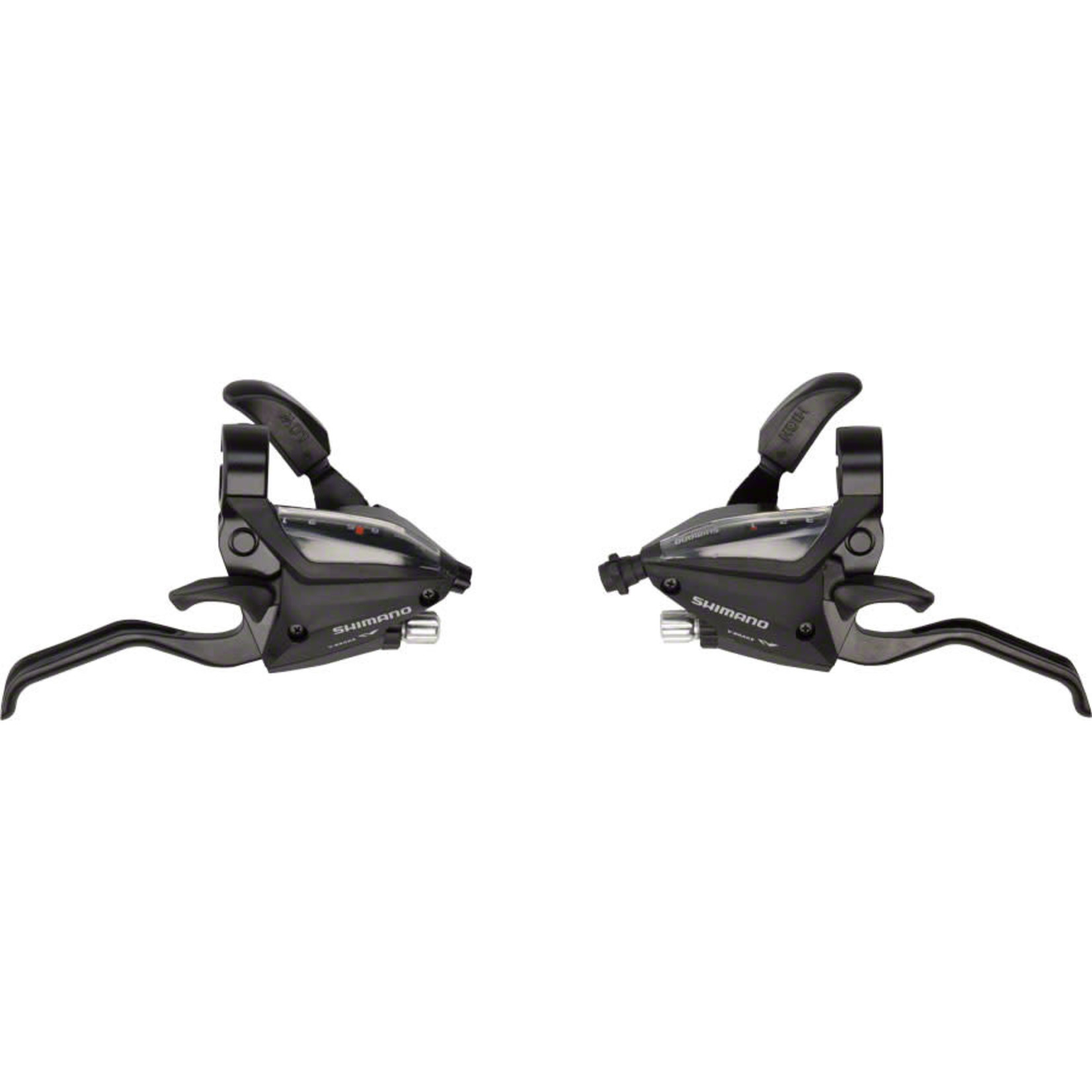 SHIMANO Shimano - ST-EF500 3 x 8 Speed Brake/Shift Lever Set Black