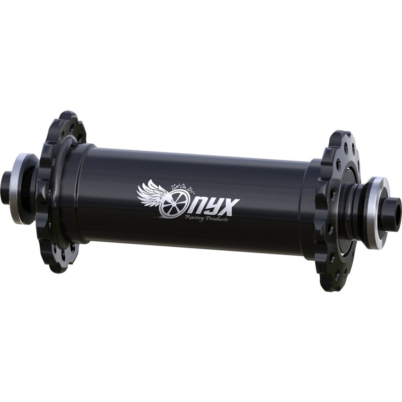 ONYX Racing Products Onyx Vesper Front Hub - QR x 100mm, Black, 24H