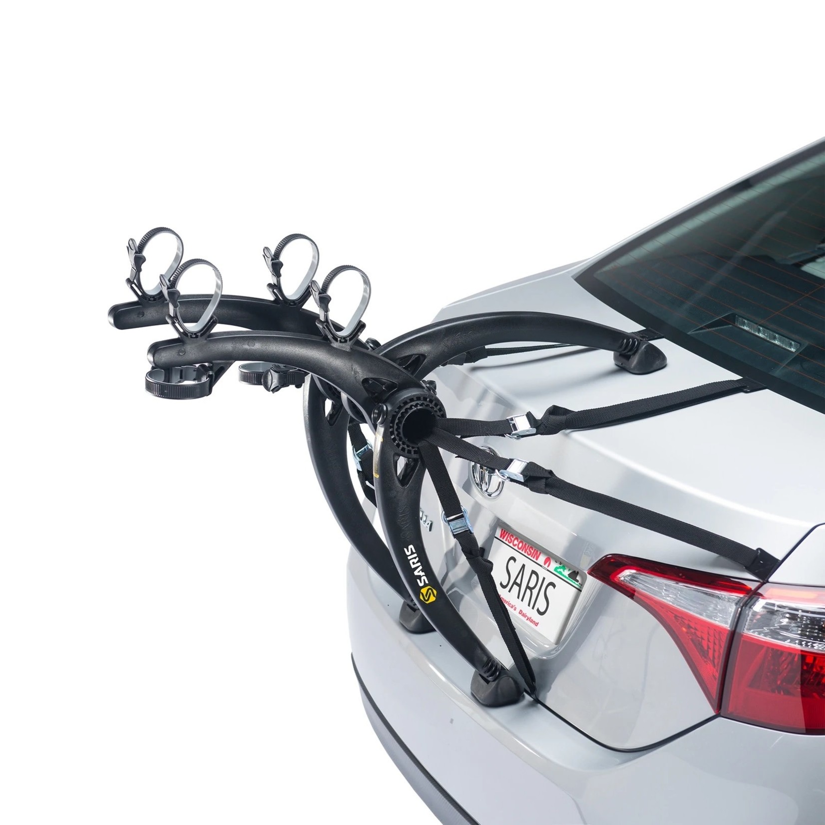 SARIS Saris - Bones 805BL 2 Bike Trunk Rack Black