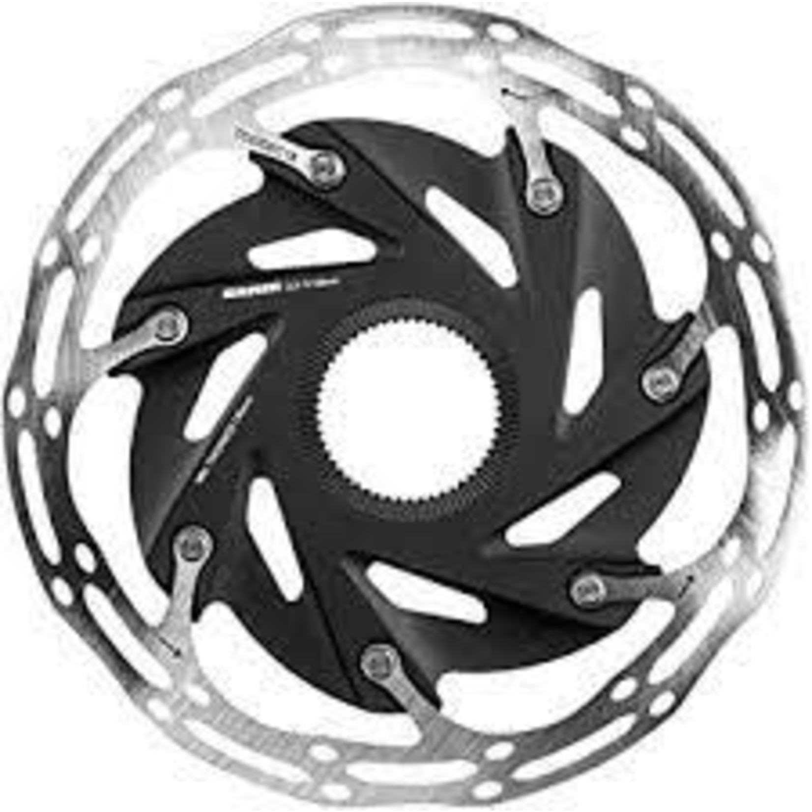 SRAM SRAM CenterLine X Disc Brake Rotor - 140mm Center Lock Silver/Black