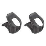 ZEFAL Zefal "Cristophe" Mountain Bicycle Half Toe Clips, L/XL