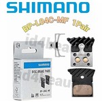 SHIMANO BRBX L04C metal pad&spg al/ss back w/fin