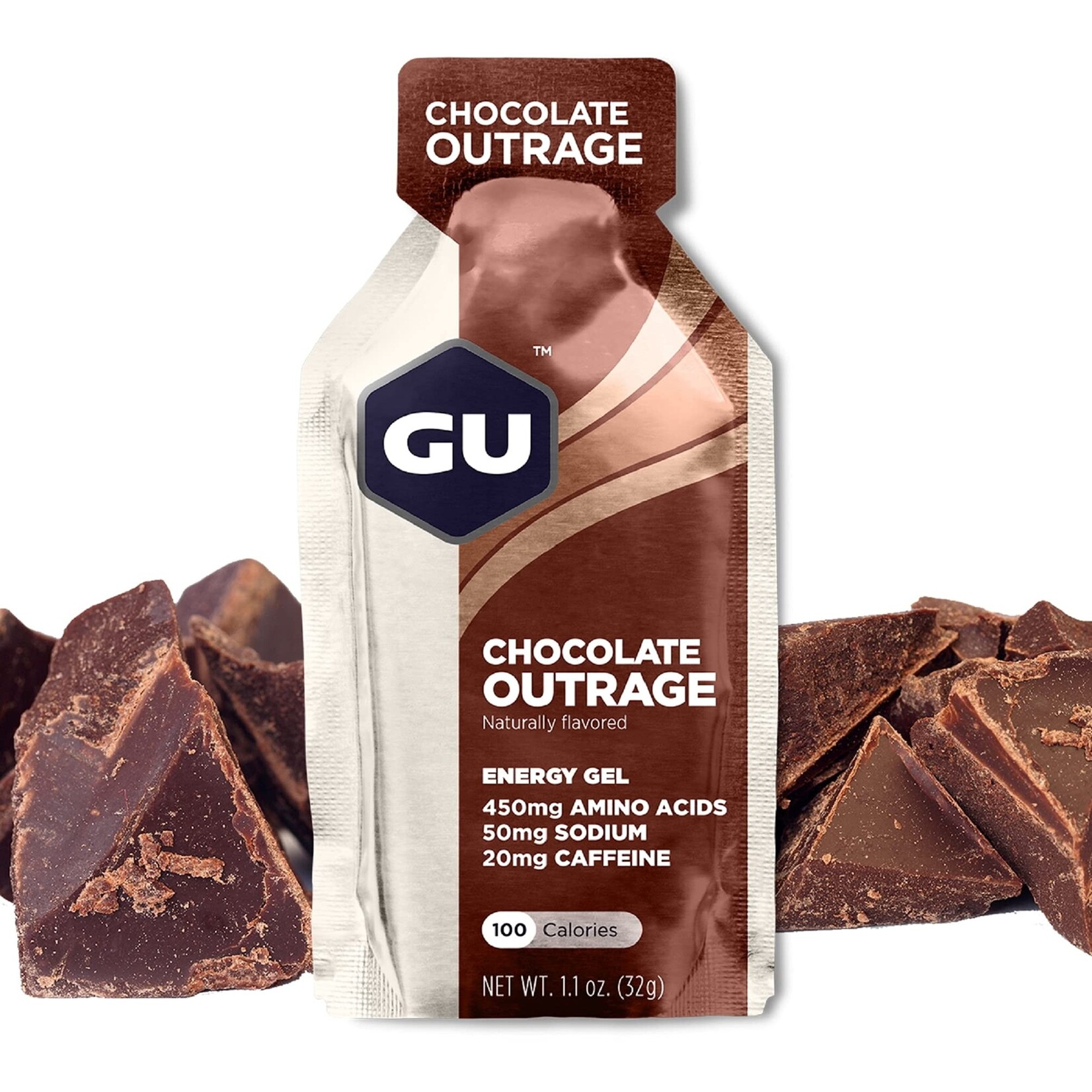 GU GU Energy Gel - Chocolate Single