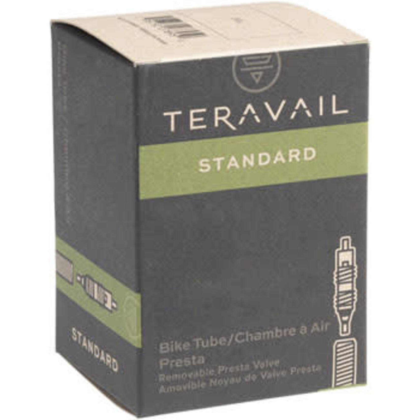 Teravail Teravail Standard Tube - 700 x 20 - 28mm, 40mm Presta Valve