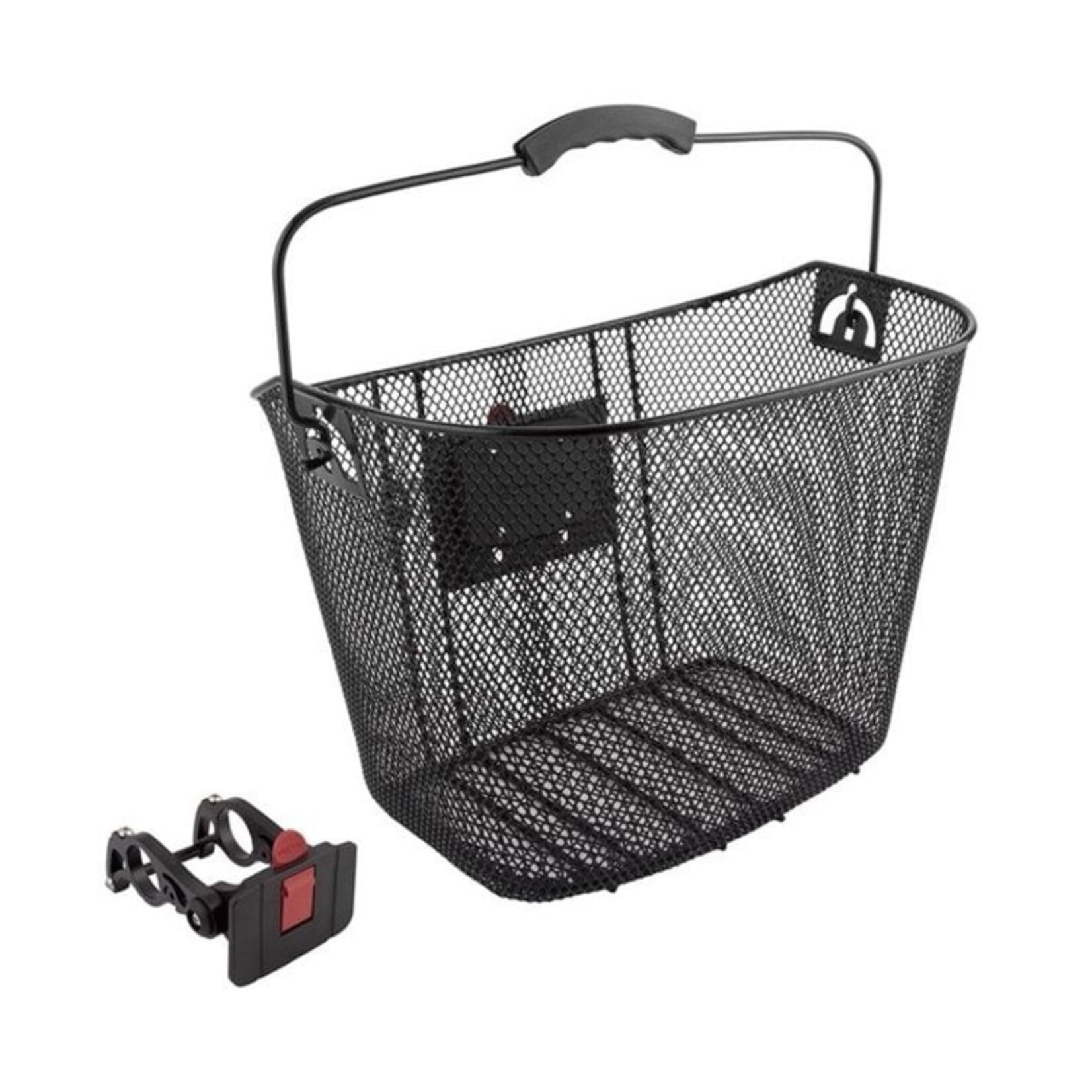 SUNLITE Sunlite Basket FT Mesh Q/R Black 22.2/31.8 w/ Bracket