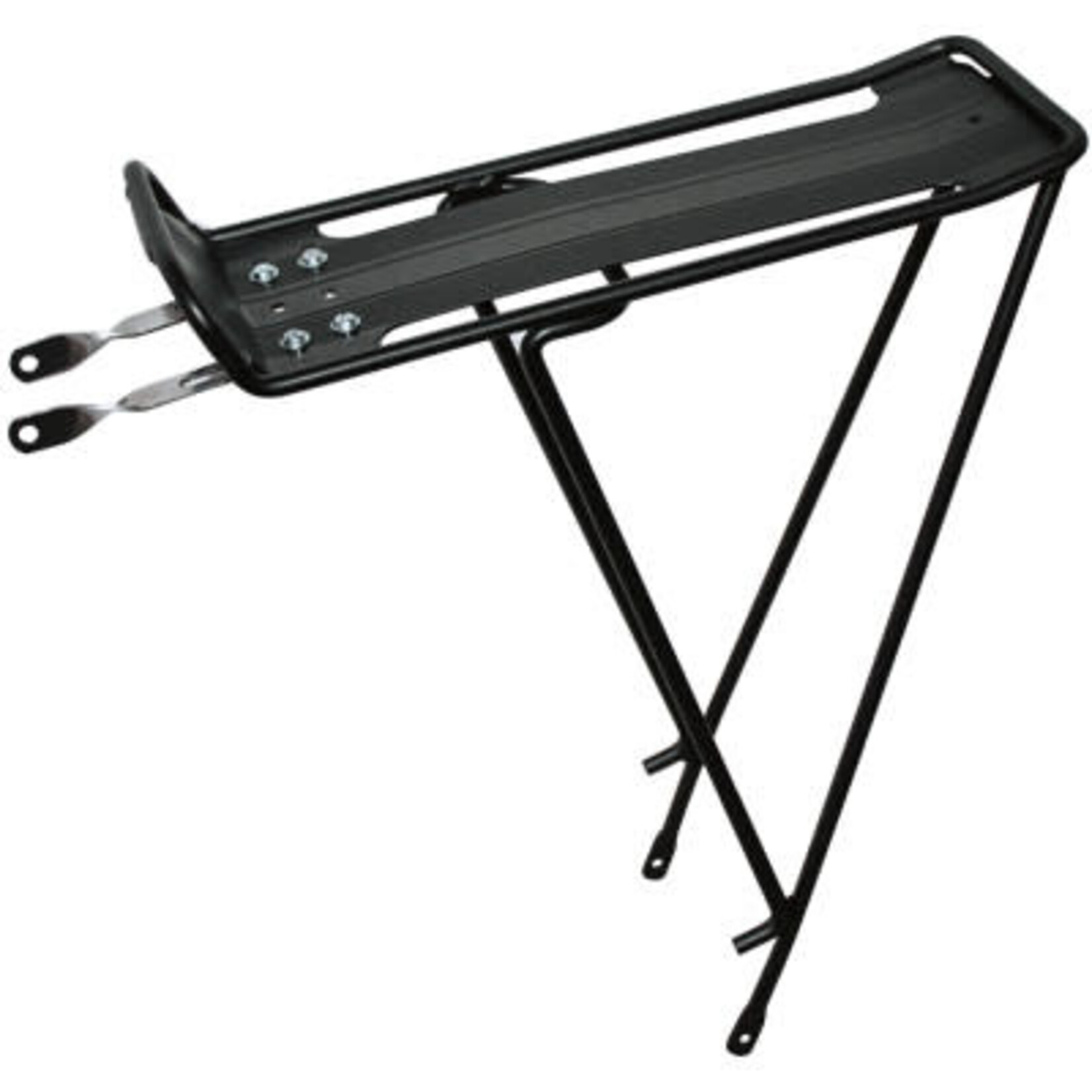 UNITED ENGINEERING CORP. UC Rear Rack, Alloy, Black Fits 700c/ 29/ 27.5 55lbs max