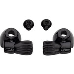 Problem Solvers Problem Solvers Downtube Housing Stops with Barrel Adjusters Black