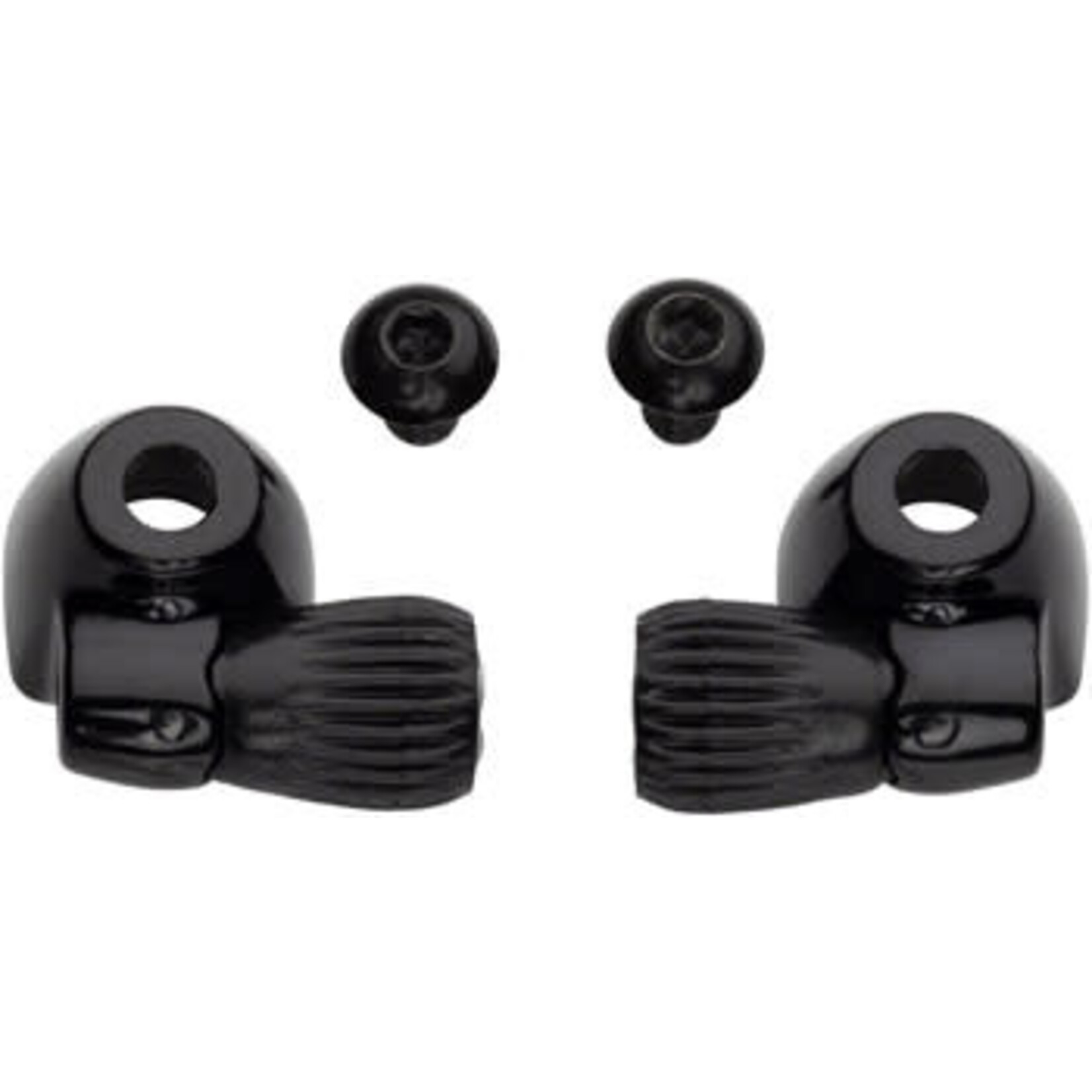 Problem Solvers Problem Solvers Downtube Housing Stops with Barrel Adjusters Black