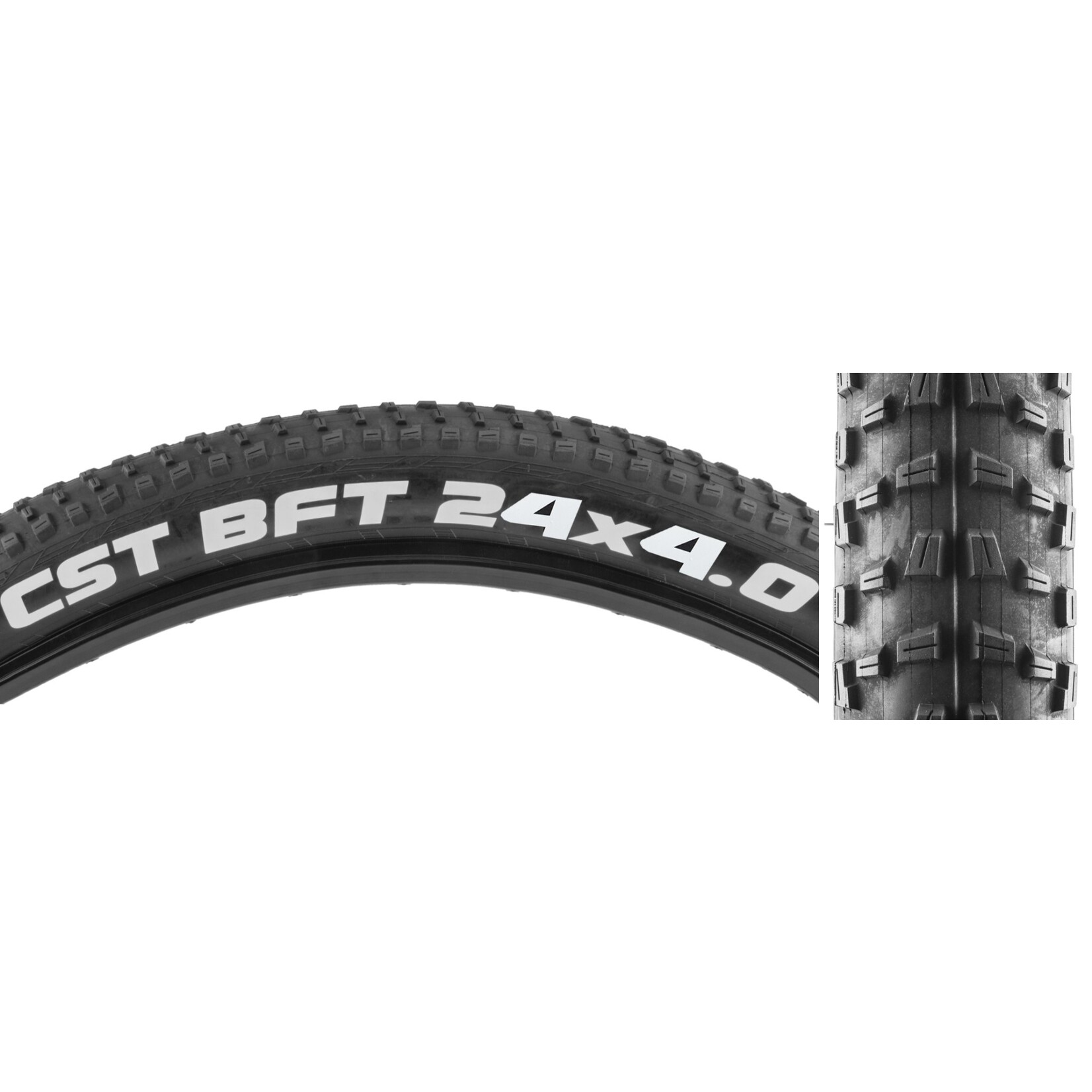 CST BFT Tire, 24x4.0", Black