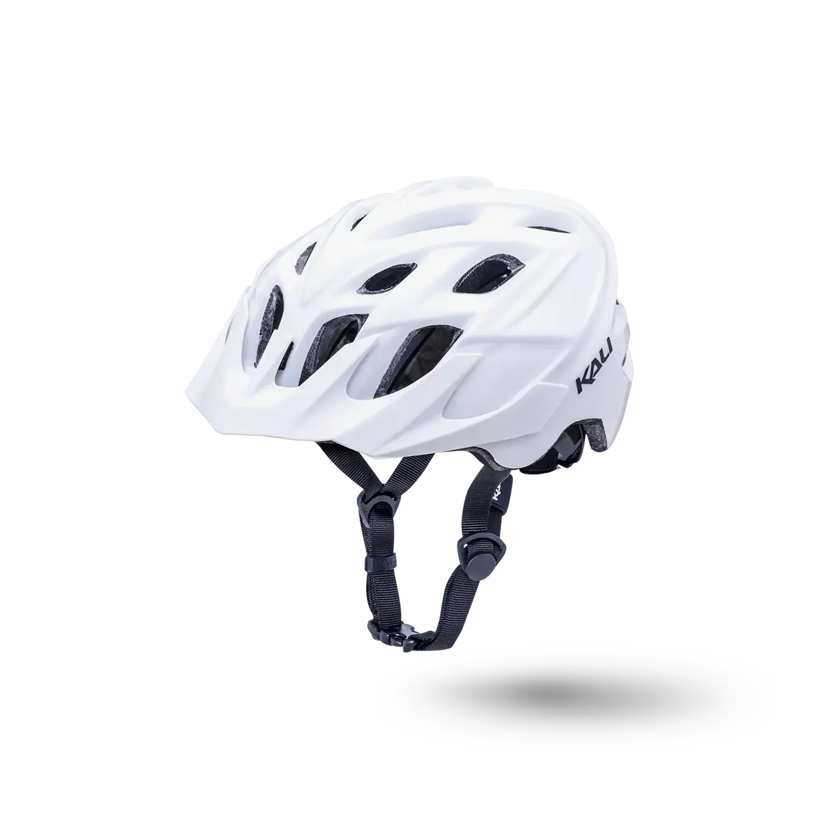 Kali Protectives Chakra Solo Trail Helmet Solo Sld Wht  S/M