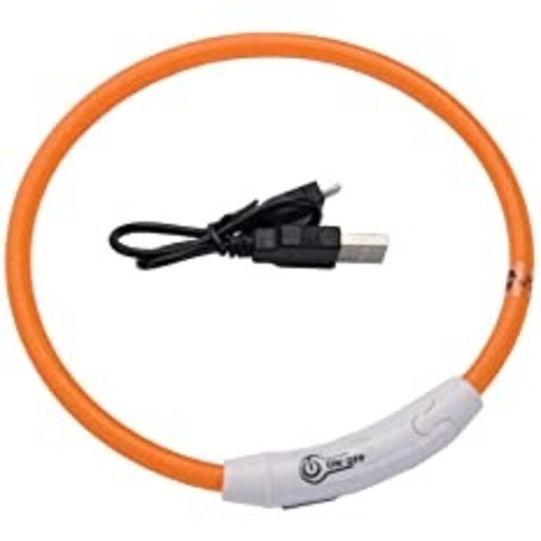 Coastal USB LIGHT-UP NECK RING  24" ORANGE