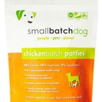 Small Batch FRZN DOG PATTIES CHICKEN 6#