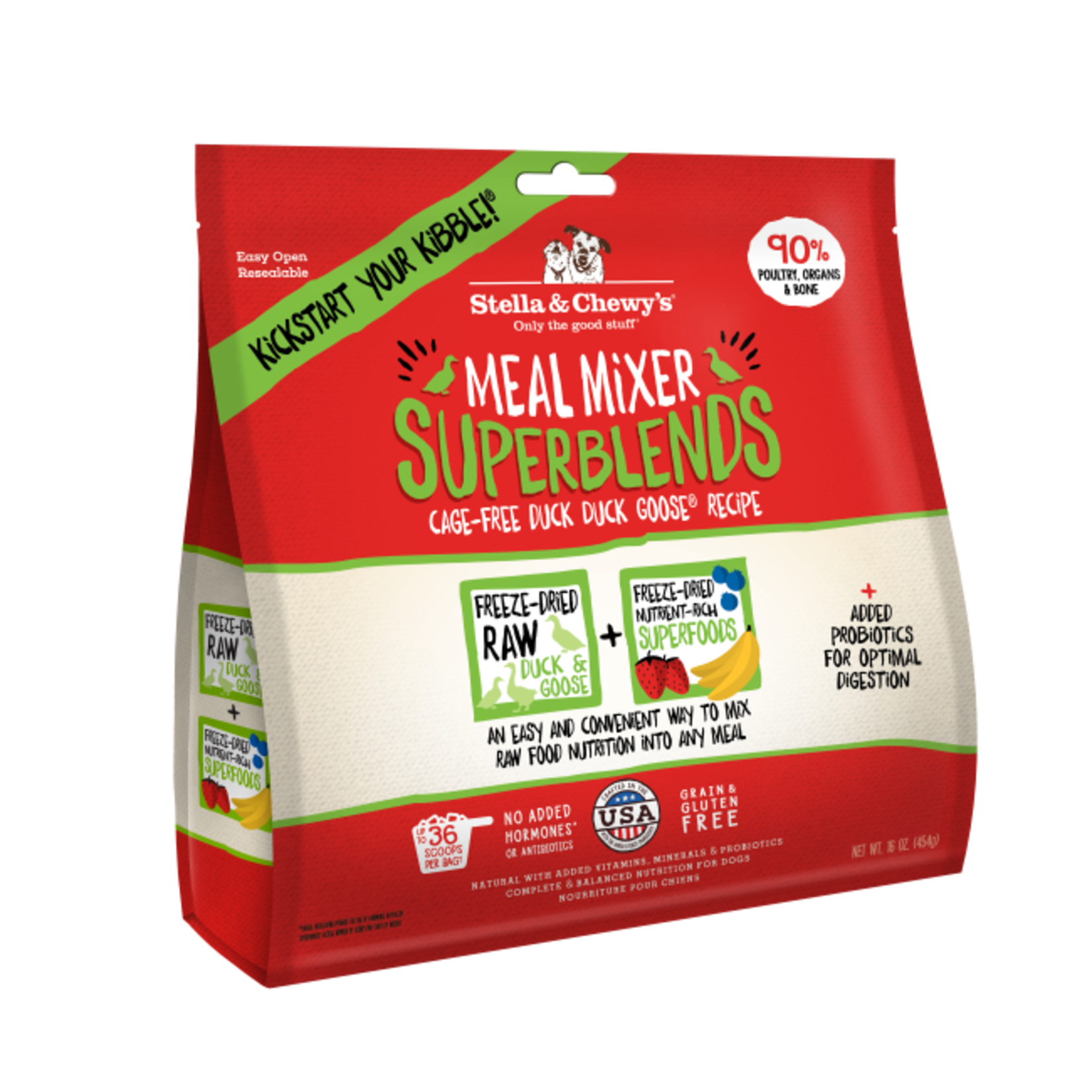 Stella & Chewy's STELLA & CHEWY'S MEAL MIXERS FD SUPERBLENDS DUCK 16 OZ