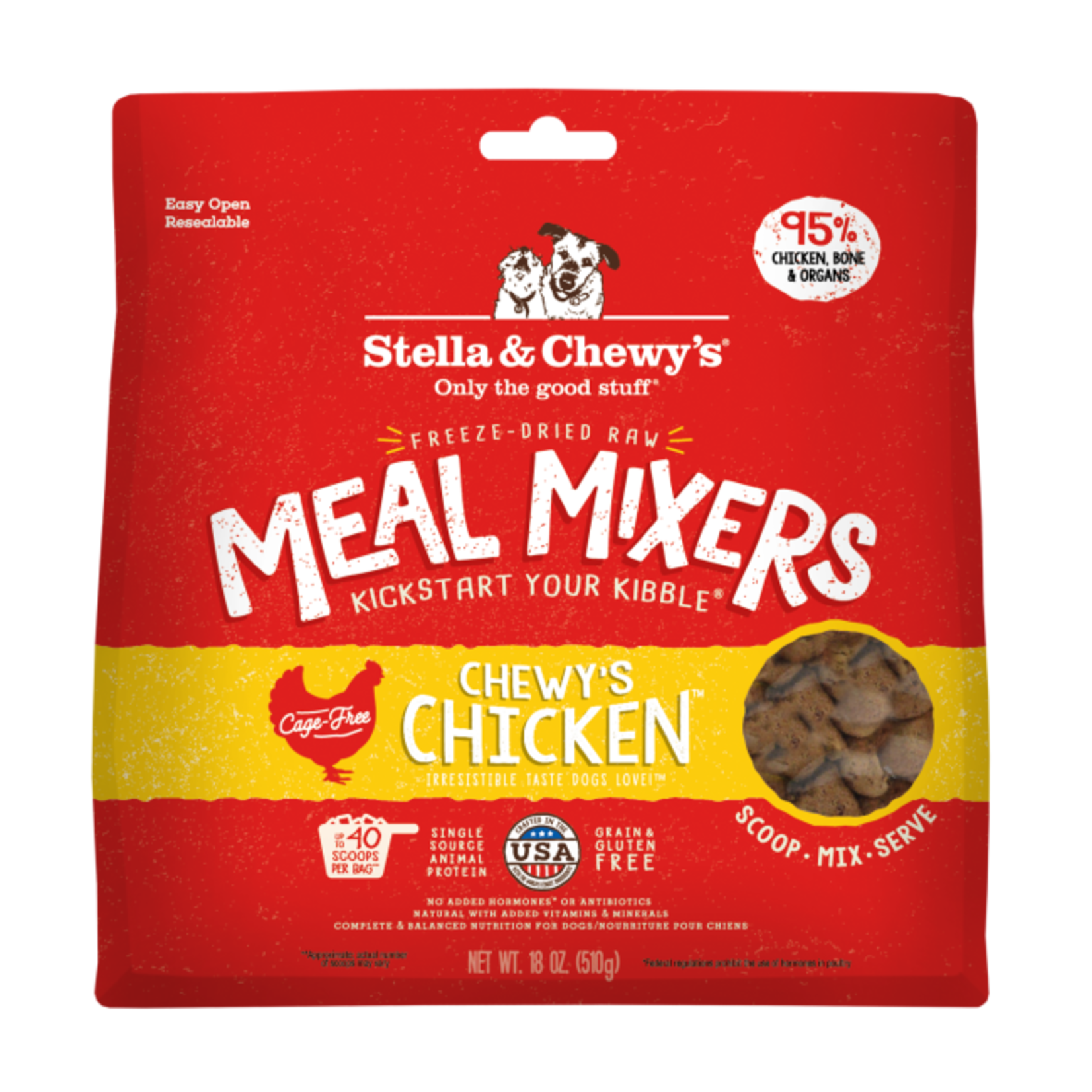 Stella & Chewy's STELLA & CHEWY'S MEAL MIXERS FD CHICKEN 18 OZ