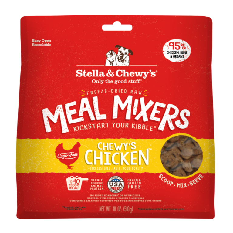 Stella & Chewy's STELLA & CHEWY'S MEAL MIXERS FD CHICKEN 18 OZ