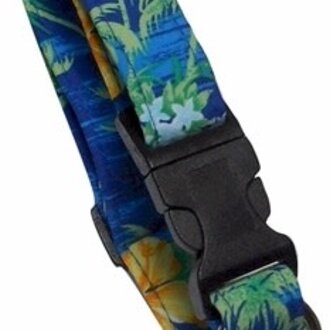 Beach Dog Beach Dog Palm Blue S Collar