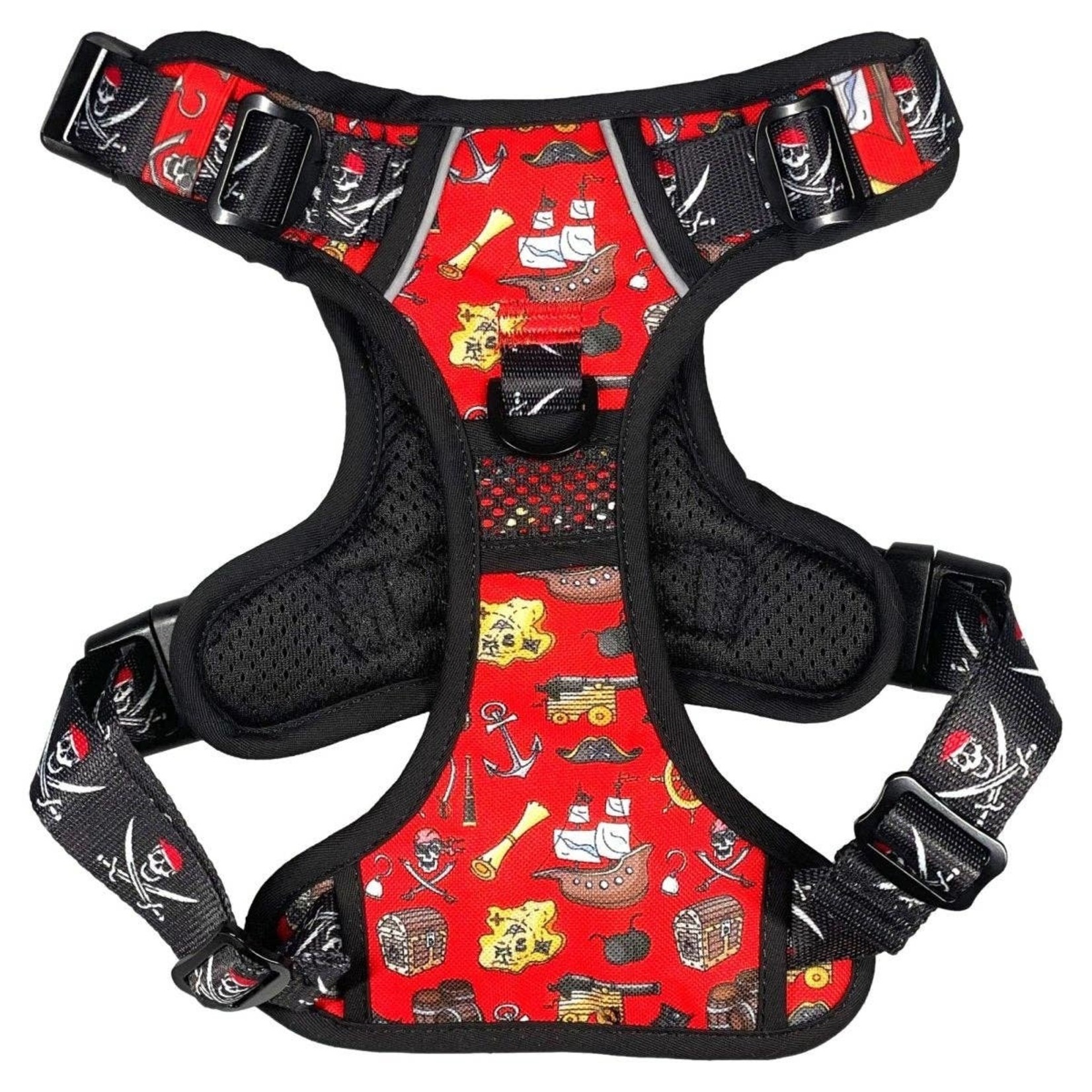Beast and Buckle Pirate Big Dog Harness XL