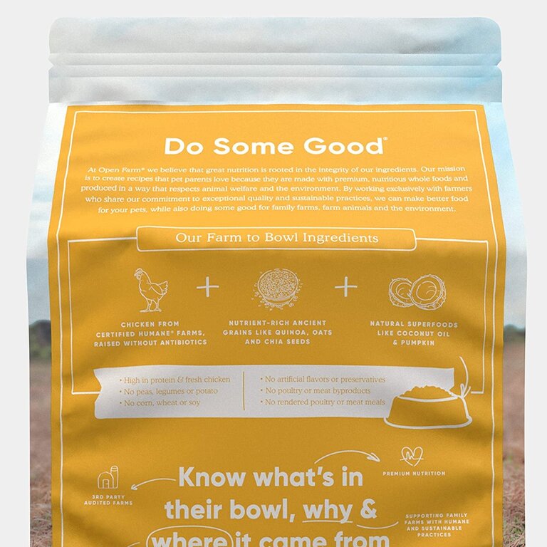 Open Farm Open Farm Dog Food Harvest Chicken Ancient Grains