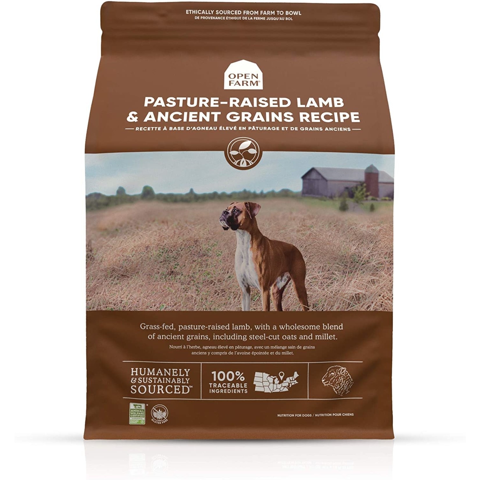 Open Farm OPEN FARM DOG DRY PASTURE RAISED LAMB  ANCIENT GRAIN