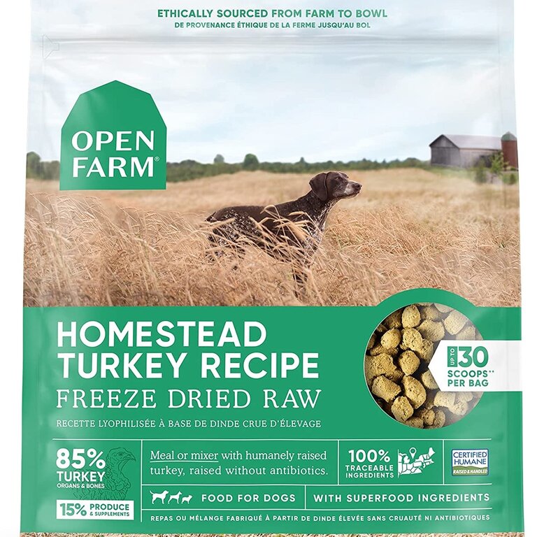 Open Farm OPEN FARM DOG FD RAW TURKEY