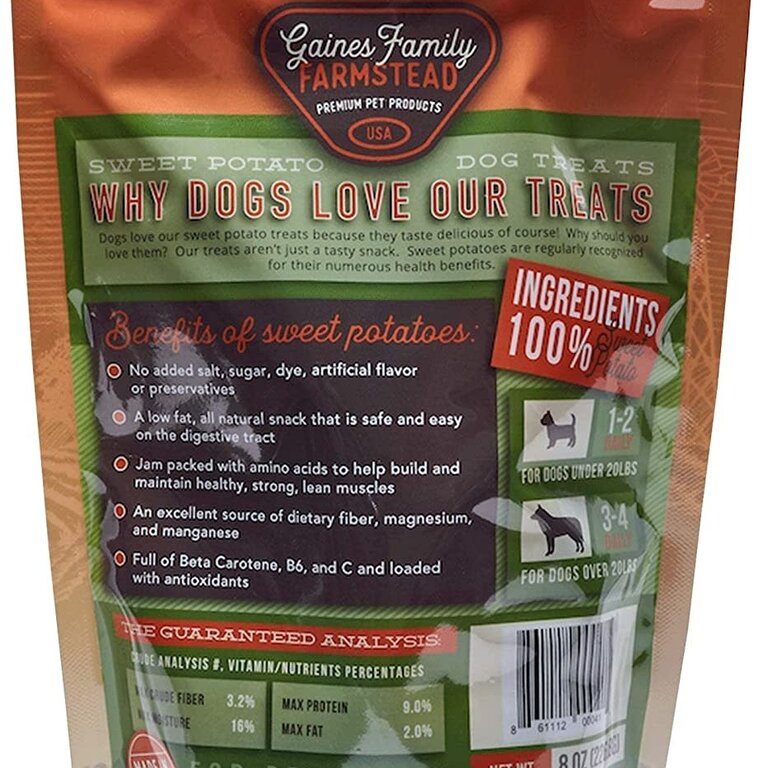 Gaines Family GAINES FAMILY SWEET POTATO CHEWS
