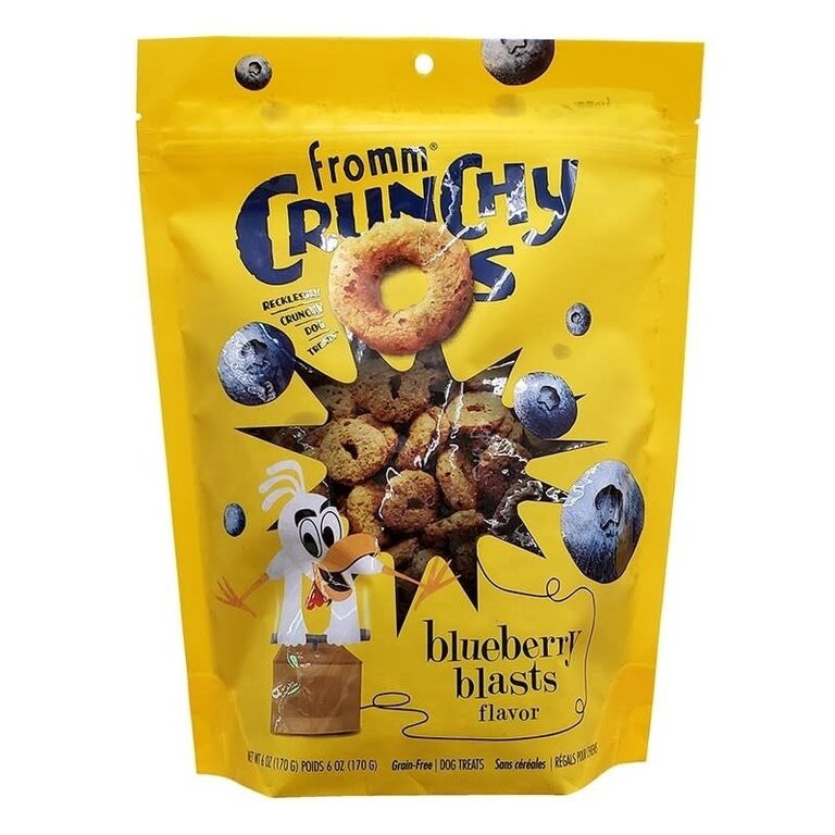Fromm Fromm Crunchy O’s blueberry blasts flavor 26oz