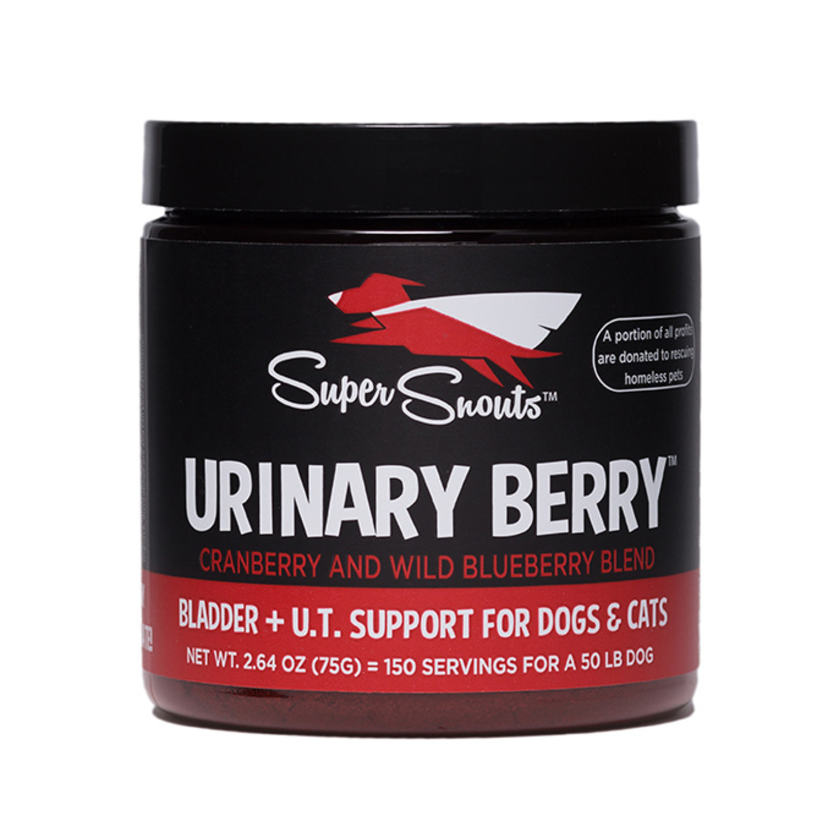 Diggin' Your Dog DIGGIN' YOUR DOG SUPER SNOUTS URINARY  BERRY 75G URINARY BLADDER