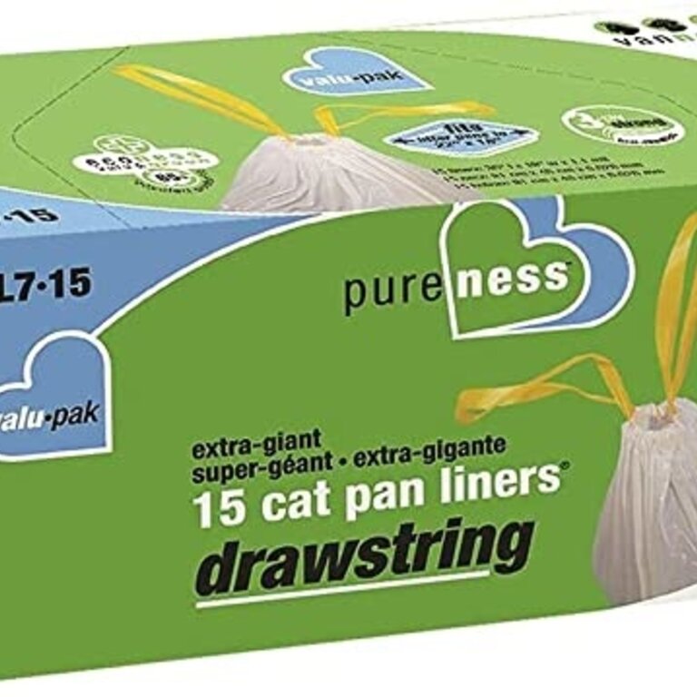 Van Ness VAN NESS DRAW LINER XTR GNT 15CT DRAWSTRING