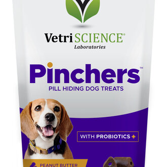 Vetri Science VETRI SCIENCE DOG PINCHERS PILL HIDING TREAT PEANUT BUTTER 45CT