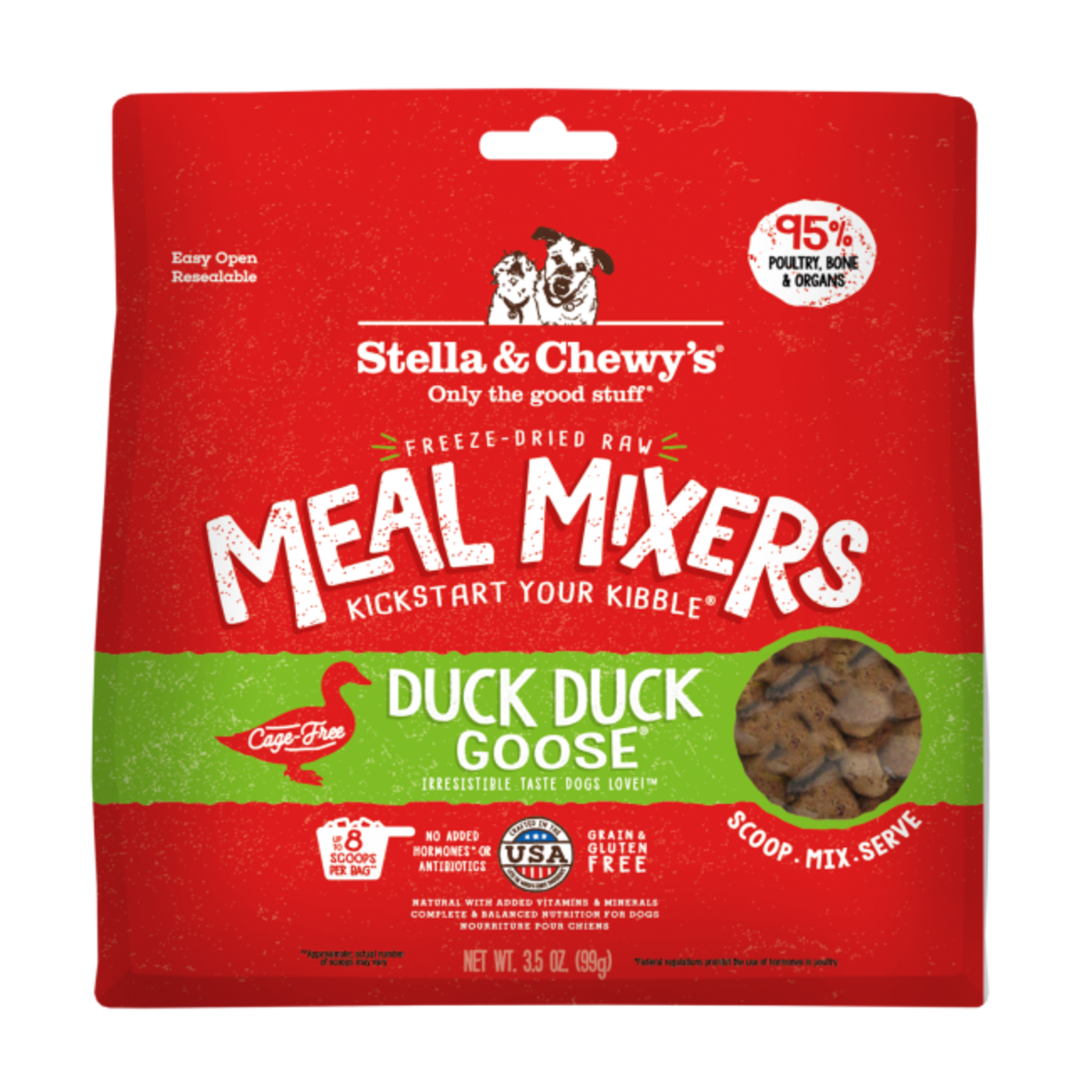 Stella & Chewy's STELLA & CHEWY'S MEAL MIXERS FD DUCK DUCK GOOSE 18 OZ