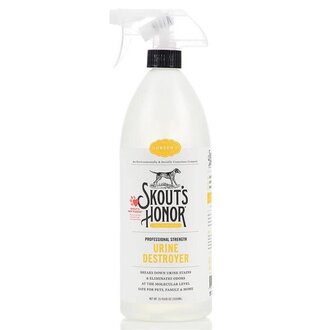 Skouts Honor SK HONOR CLEANING URINE  DESTROYER 35 OZ ORANGE LABEL