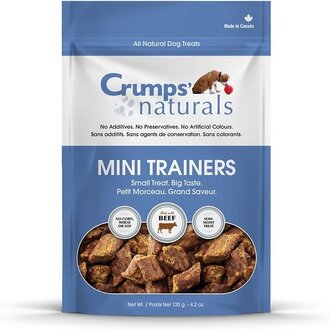 Crumps CRUMPS DOG TREATS MINI TRAINER BEEF SEMI MOIST 4.2 OZ
