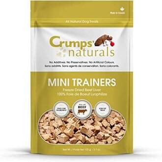 Crumps CRUMPS DOG TREATS MINI TRAINER FD BEEF LIVER 4.4 OZ