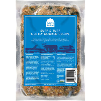 Open Farm OPEN FARM FROZEN GENTLY COOKED SURF & TURF 8 OZ