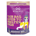 Givepet GIVEPET DOG TREAT BISCUIT DOGHOUSE ROCK 11 OZ