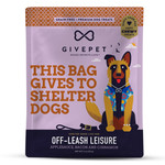 Givepet GIVEPET DOG TREAT SOFT CHEW OFF LEASH LEISURE 6 OZ