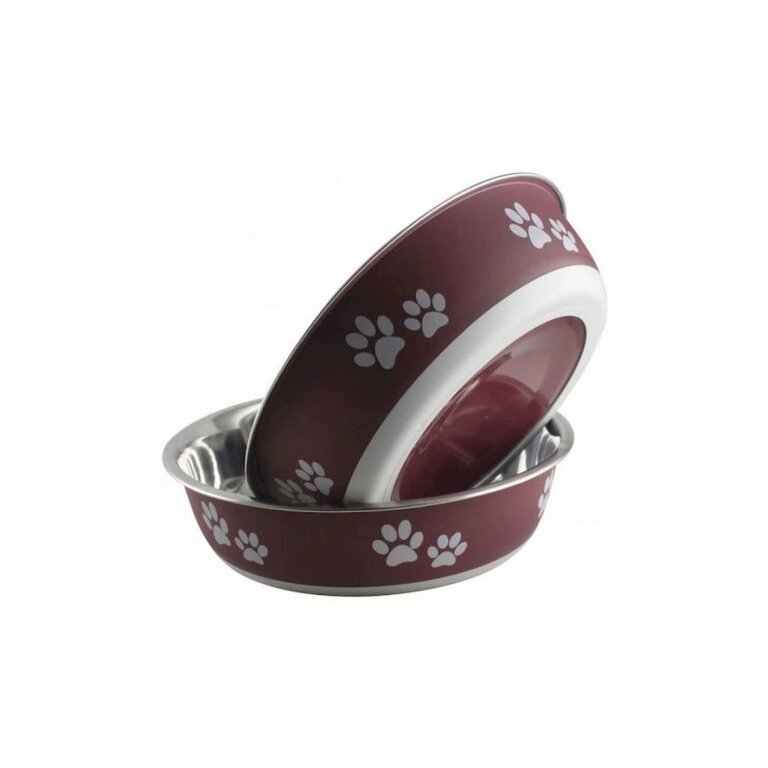 IndiPet BUSTER BOWL PAWS MERLOT 28OZ