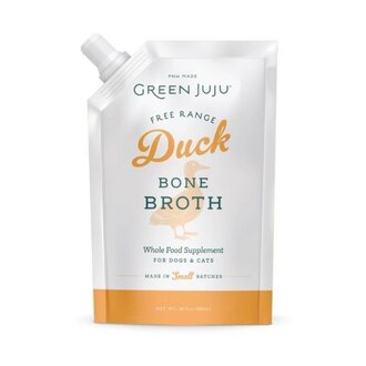 Green Juju Green Juju Dog Topper Frozen Bone Broth Duck 20 oz