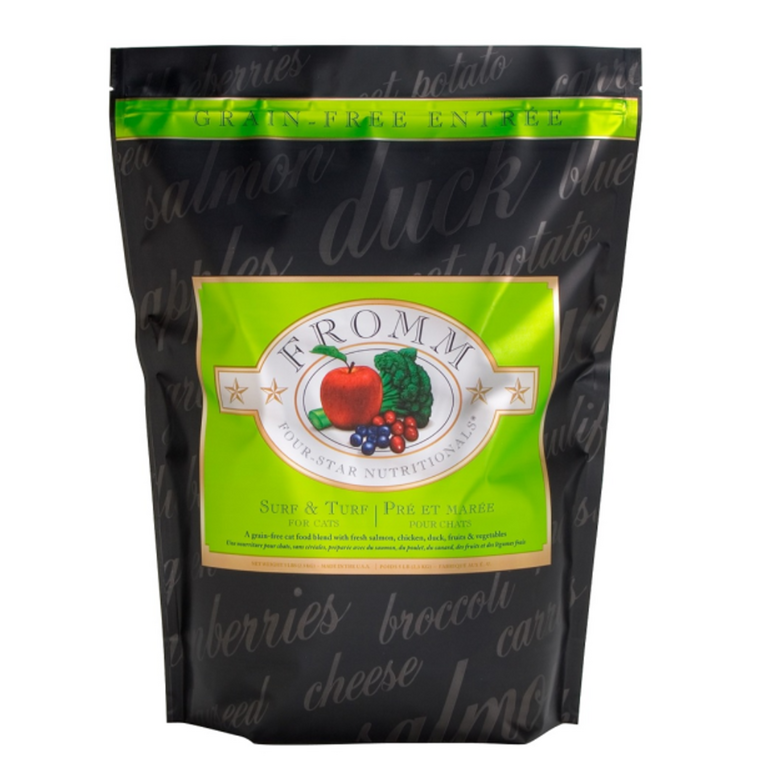 Fromm FROMM 4 STAR CAT SURF & TURF GRAIN-FREE 10lb