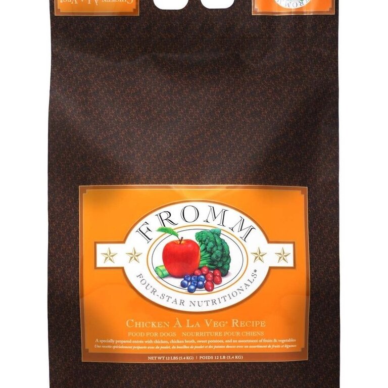 Fromm FROMM 4 STAR DOG CHICKEN A LA VEG 12#