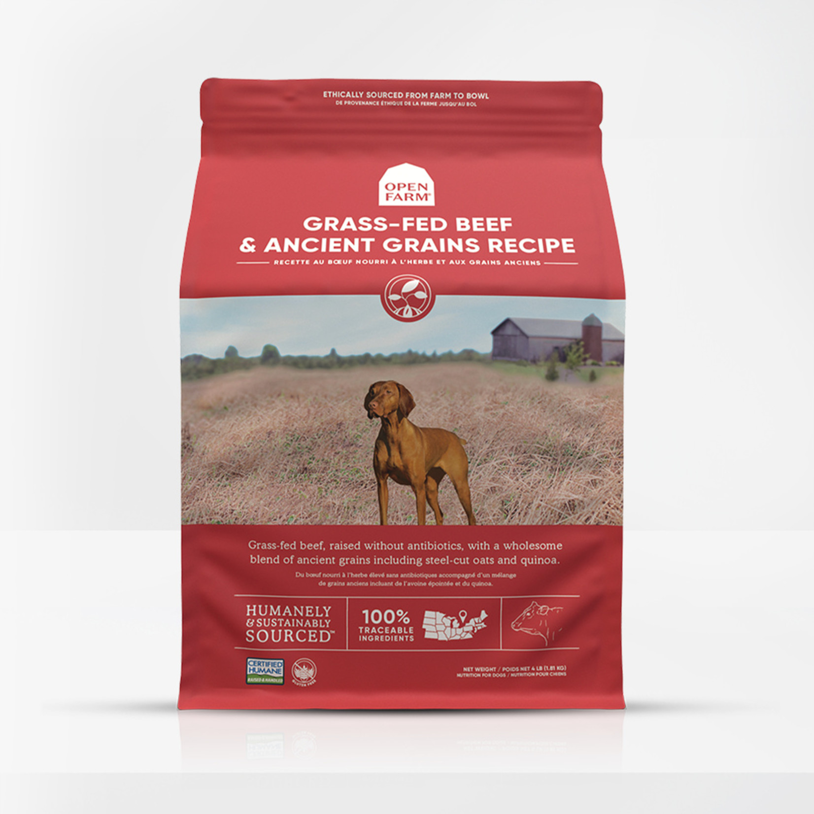 Open Farm OPEN FARM DOG DRY BEEF RECIPE ANCIENT GRAIN 11#