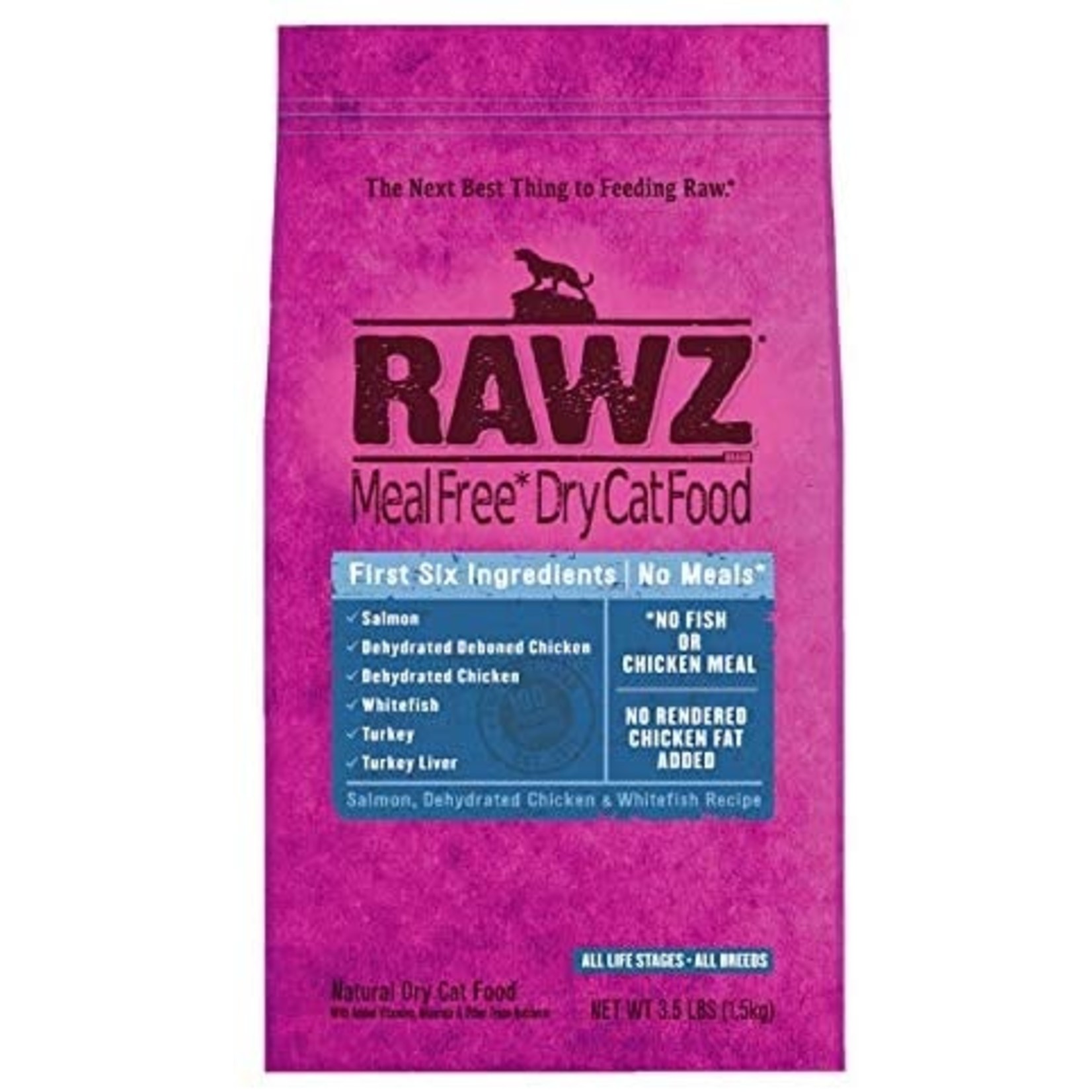 Rawz RAWZ CAT SALMON CHICKEN WHITEFISH 1.75#