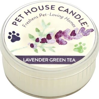 Pet House PET HOUSE CANDLE MINI LAVENDER GREEN TEA 1.5 OZ