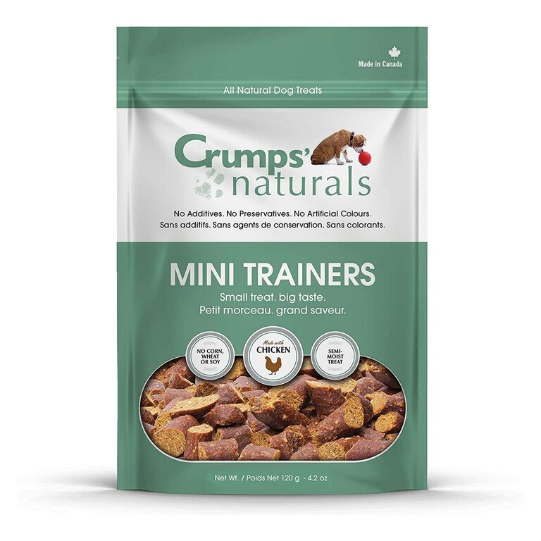 Crumps CRUMPS DOG TREATS MINI TRAINER CHICKEN SEMI MOIST 4.2 OZ