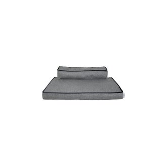 Petmate Petmate Bed La-z-boy Outdoor Bolster Beau 36X27 Gray Texture